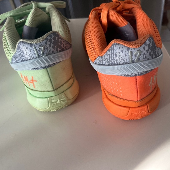 Nike Ja 1 Day Mismatched Green and Orange Bright Mandarin Morant 2023 - Picture 1 of 8